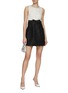 Figure View - Click To Enlarge - ALICE & OLIVIA - True Embellished Bodice Shift Dress