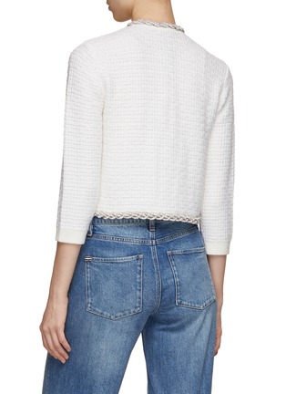 Back View - Click To Enlarge - ALICE & OLIVIA - Akira Cropped Cardigan