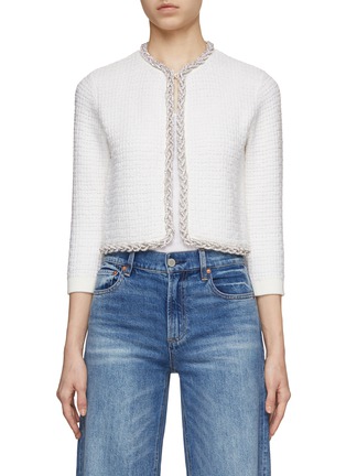 Main View - Click To Enlarge - ALICE & OLIVIA - Akira Cropped Cardigan