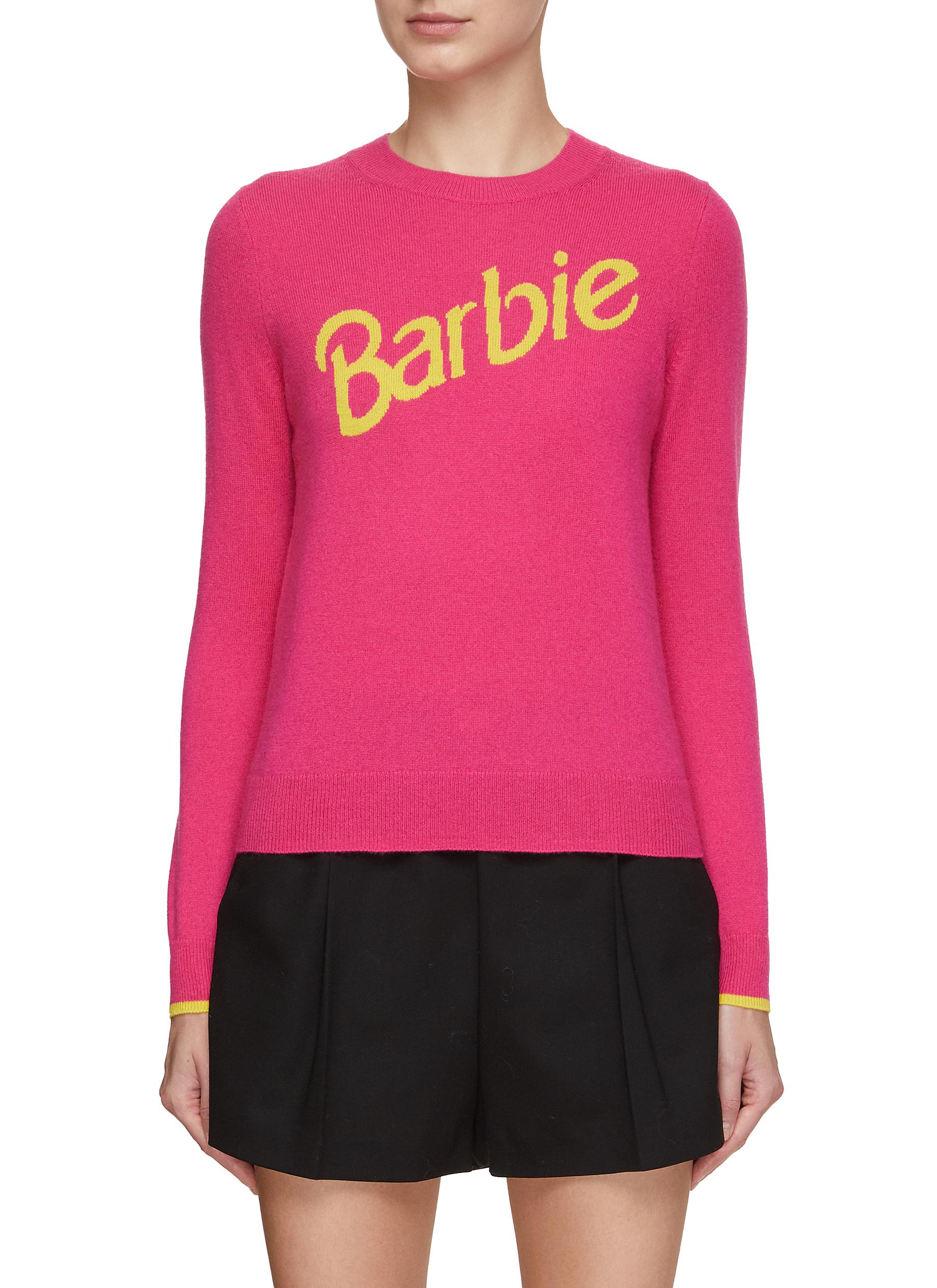 CHINTI PARKER X Barbie Slogan Sweater Women Lane Crawford