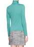 Back View - Click To Enlarge - ST. JOHN - Fine jersey turtle neck top