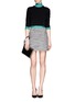 Figure View - Click To Enlarge - ST. JOHN - Fine jersey turtle neck top