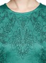 Detail View - Click To Enlarge - ST. JOHN - Floral jacquard sheath dress