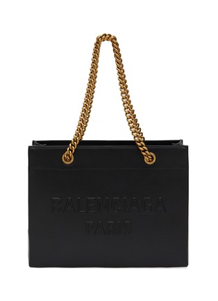 Main View - Click To Enlarge - BALENCIAGA - Medium Embossed Smooth Leather Tote
