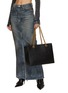 Figure View - Click To Enlarge - BALENCIAGA - Medium Embossed Smooth Leather Tote