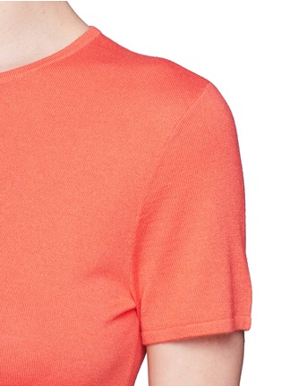 Detail View - Click To Enlarge - ST. JOHN - Silk-cashmere top