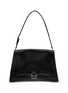 Main View - Click To Enlarge - BALENCIAGA - Medium Crush Leather Sling Bag