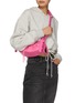 Figure View - Click To Enlarge - BALENCIAGA - XS Le Cagole Latex Calf Leather Bag