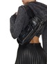 Figure View - Click To Enlarge - BALENCIAGA - XS Superbusy Leather Sling Bag
