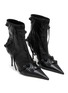 Detail View - Click To Enlarge - BALENCIAGA - Cagole 90 Patent Leather Boots