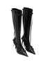 Detail View - Click To Enlarge - BALENCIAGA - Cagole 90 Tall Leather Boots