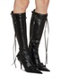 Figure View - Click To Enlarge - BALENCIAGA - Cagole 90 Tall Leather Boots