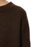  - ARCH4 - Turned Up Sleeve Hem Knit Sweater
