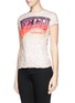 Front View - Click To Enlarge - STELLA MCCARTNEY - Greeting print T-shirt