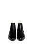 Figure View - Click To Enlarge - LANVIN - Metal tab leather Chelsea boots