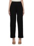 Main View - Click To Enlarge - CRUSH COLLECTION - Cashmere Wool Blend Straight Trousers