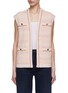 Main View - Click To Enlarge - CRUSH COLLECTION - Gradient Stipe Boucle Vest