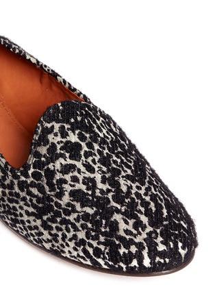 Detail View - Click To Enlarge - LANVIN - 'Chaussure' snakeskin effect slip-ons