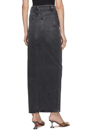 Back View - Click To Enlarge - GOOD AMERICAN - Denim Tube Maxi Skirt