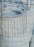  - GOOD AMERICAN - Good 90s Diamond Fringe Straight Jeans
