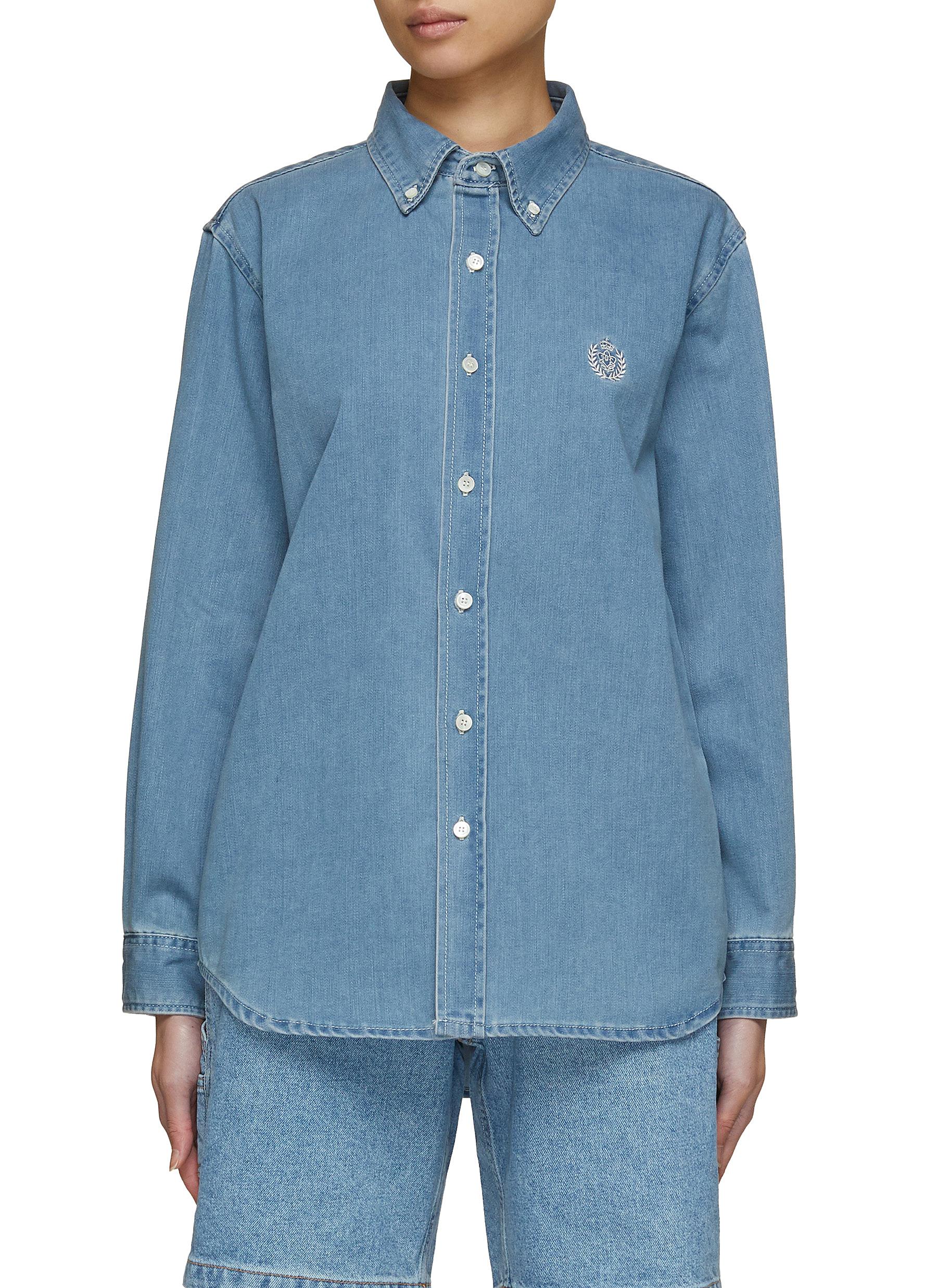 ONLY Shirt Dress 'Chicago' in Blue Denim | ABOUT YOU