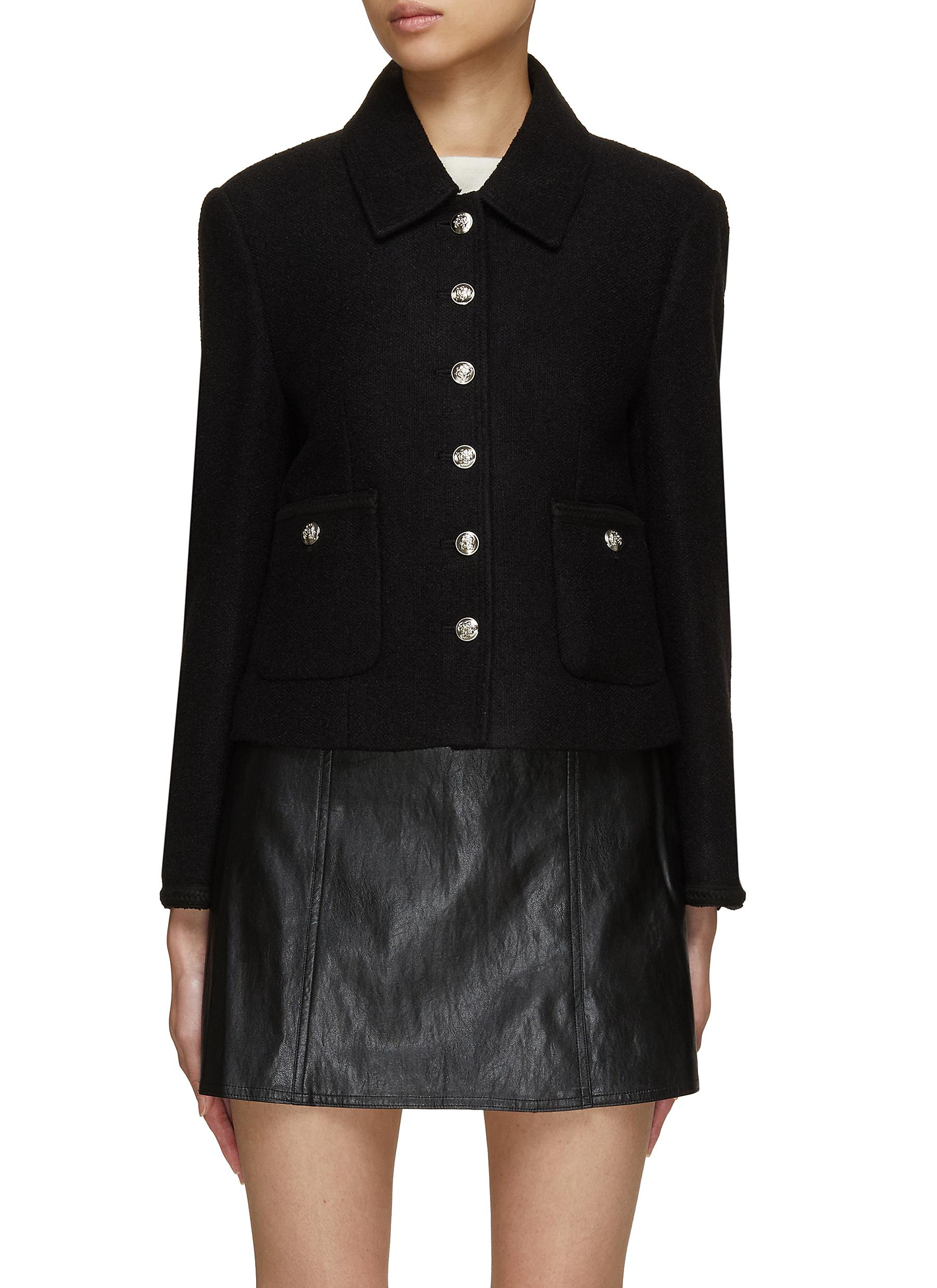 DUNST | Classic Tweed Collar Jacket | Women | Lane Crawford