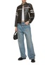 Figure View - Click To Enlarge - DUNST - Unisex Motorcycle Leather Jacket