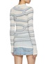 Back View - Click To Enlarge - EYTYS - Emeri Rope Print Crewneck Top