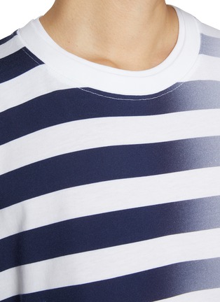  - EYTYS - Leon Faded Stripes Crewneck Cotton T-Shirt