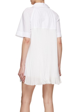 Back View - Click To Enlarge - SIMKHAI - Blanche Mini Shirt Dress