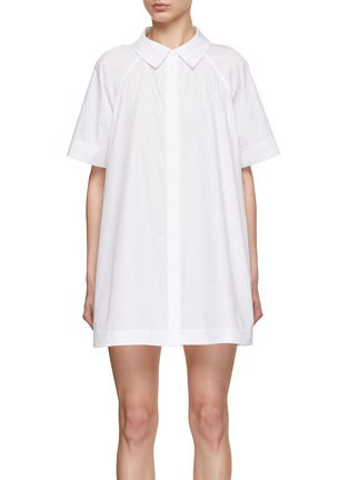 Main View - Click To Enlarge - SIMKHAI - Blanche Mini Shirt Dress
