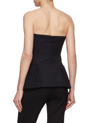 Back View - Click To Enlarge - SIMKHAI - Vita Pleated Bustier