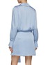 Back View - Click To Enlarge - SIMKHAI - Larson Wrap Mini Dress