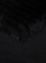 Detail View - Click To Enlarge - SIMONETTA RAVIZZA - Bordeaux Silver Fox Fur Scarf