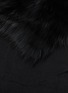 Detail View - Click To Enlarge - SIMONETTA RAVIZZA - Aries Silver Fox Fur Hooded Scarf