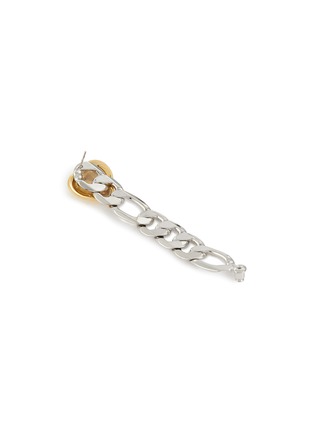 Detail View - Click To Enlarge - VENNA - Chunky Chain Heart Earrings