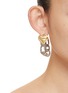 Figure View - Click To Enlarge - VENNA - Chunky Chain Heart Earrings