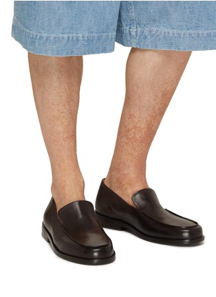 Figure View - Click To Enlarge - MARSÈLL - Mocasso Leather Loafers