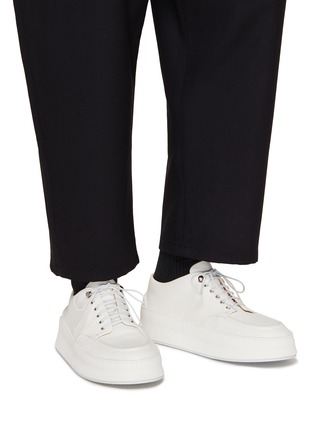 Figure View - Click To Enlarge - MARSÈLL - Cassapana Low Top Derby Sneakers