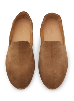 Detail View - Click To Enlarge - MARSÈLL - Steccobloco Suede Slip On Shoes