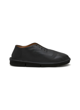 Main View - Click To Enlarge - MARSÈLL - Isoletta Leather Unlaced Derby Shoes