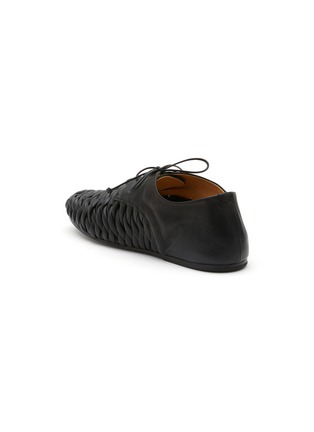  - MARSÈLL - Steccoblocco Woven Leather Derby Shoes