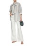 Figure View - Click To Enlarge - ZIMMERMANN - Matchmaker Stripe Blouse