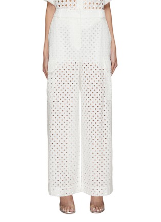 Main View - Click To Enlarge - ZIMMERMANN - Matchmaker Anglaise Pants