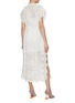 Back View - Click To Enlarge - ZIMMERMANN - Alight Embroidered Motif Midi Dress