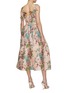Back View - Click To Enlarge - ZIMMERMANN - Matchmaker Belted Midi Dress