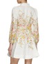 Back View - Click To Enlarge - ZIMMERMANN - Matchmaker Buttoned Mini Dress