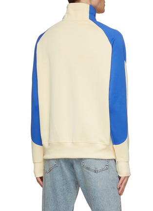Back View - Click To Enlarge - MAISON LABICHE - Contrast Sleeve Sweatshirt