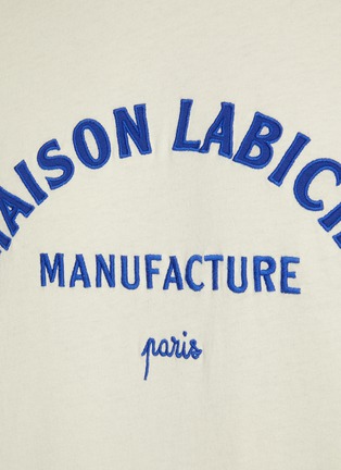 - MAISON LABICHE - Bicolour Football Cotton T-Shirt