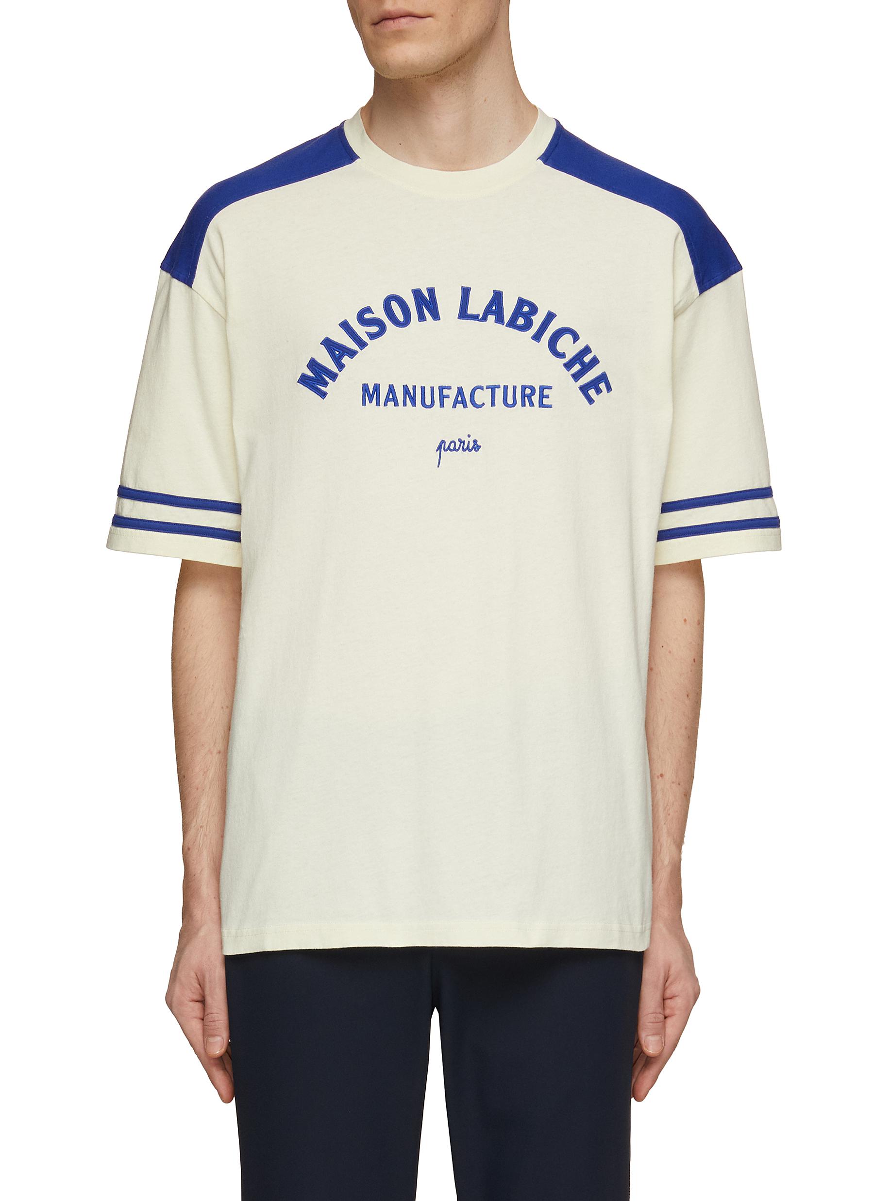 Bicolour Football Cotton T-Shirt